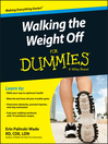 Cover image for Walking the Weight Off For Dummies
